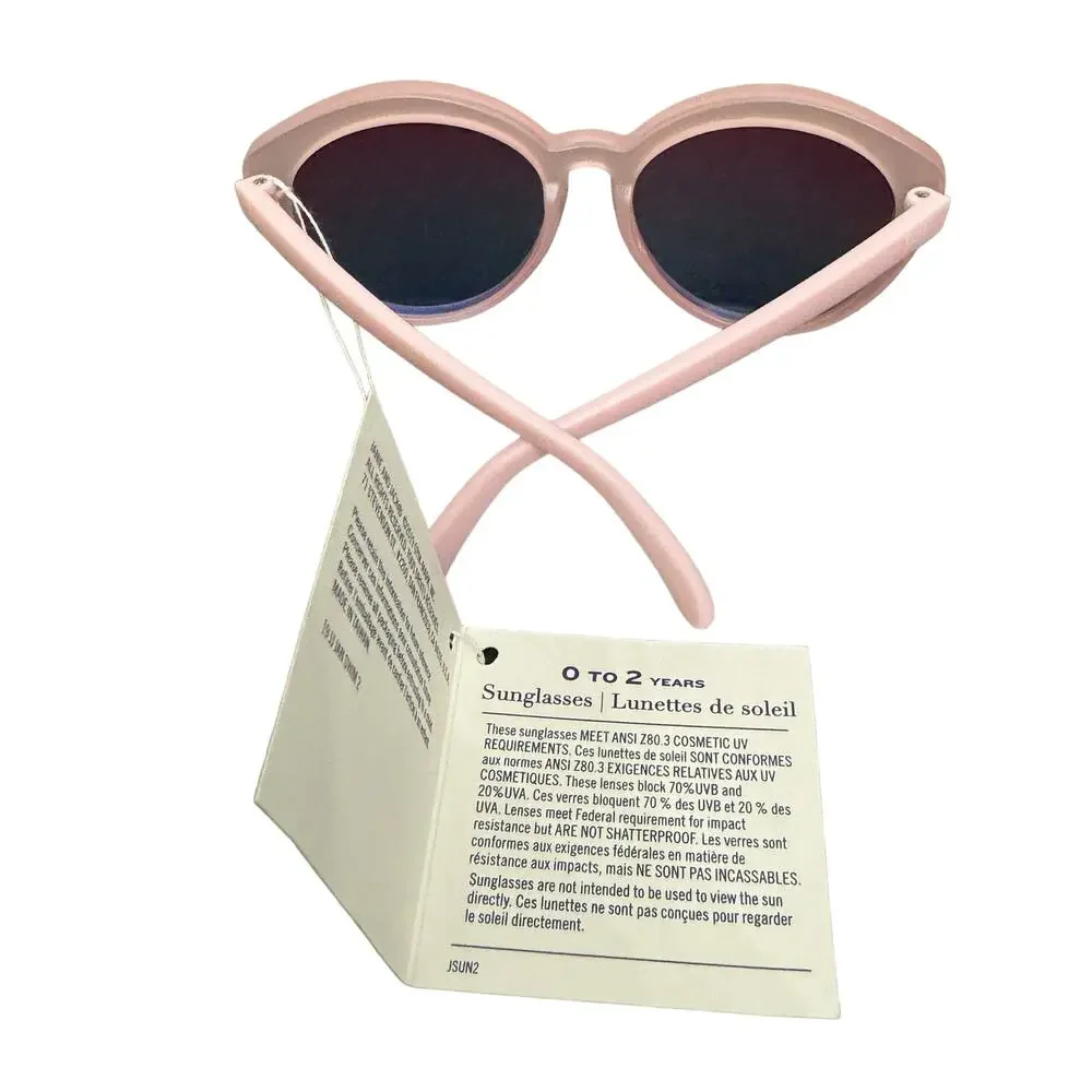 New Janie and Jack Toddlers Pink Sunglasses Size 0-2 Years